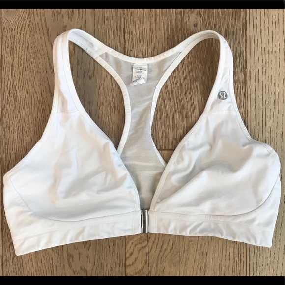 lululemon front closure sports bra